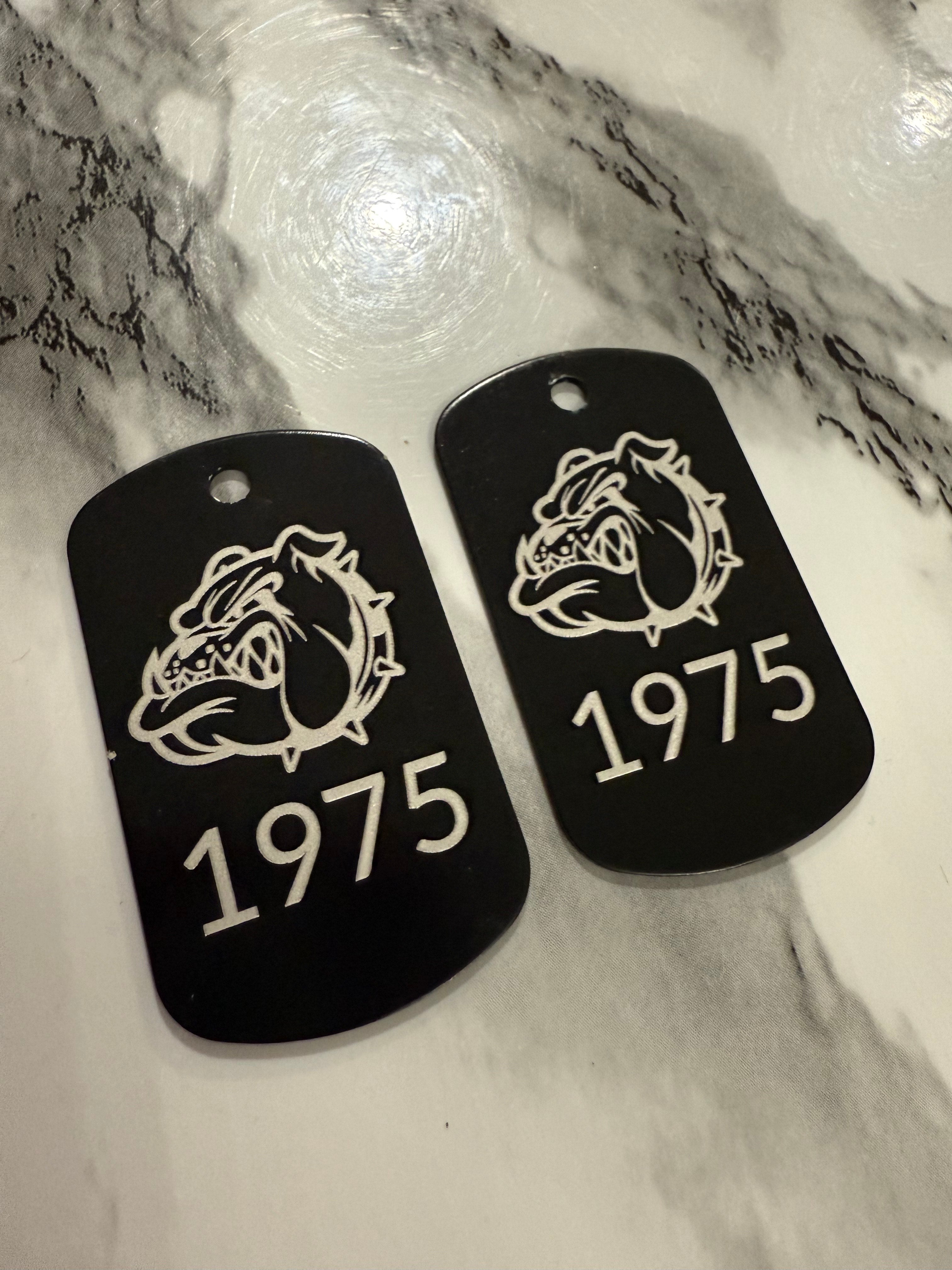 Military Dogtag - Metal Laser Engraved