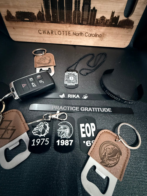 Military Dogtag - Metal Laser Engraved